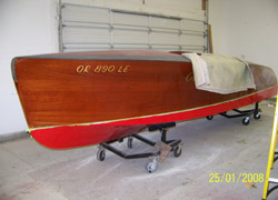 Inside the varnish room