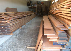The wood room