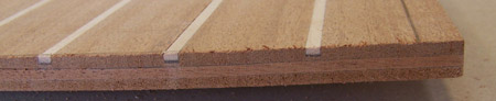 Cross section of the ply